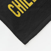 Ich trage Gold für das Butterbrot der Kindheit Fleecedecke (Ecke)