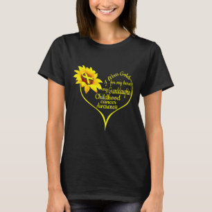 Ich trage Gold für meine Enkelin Kinderkrebs T-Shirt