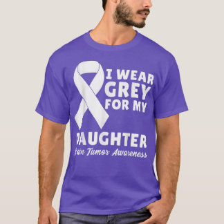 Ich trage Grau für das Tumorbewusstsein meiner Toc T-Shirt