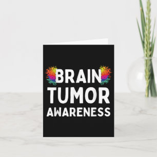 Ich trage Grau für Hirntumor Awareness Gray S Ribb Karte