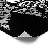 Ich trage Grau für meine Mama Hirnkrebs-Bewusstsei Poster (Ecke)