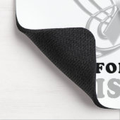 Ich trage Grau für meine Schwester Mousepad (Ecke)