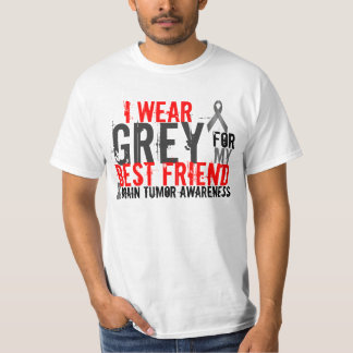 ich trage Grau für meinen besten Freund T-Shirt