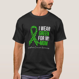 Ich trage Grün für das Lymphom-Krebsbewusstsein me T-Shirt