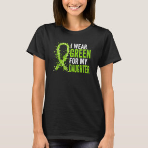 Ich trage Grün für das Nierenleiden meiner Tochter T-Shirt