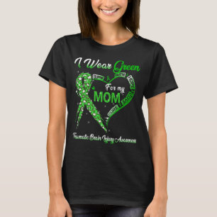 Ich trage Grün für die traumatische Hirnverletzung T-Shirt
