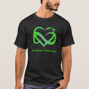 Ich trage Grün für Glaukom-Bewusstseinswarter T-Shirt