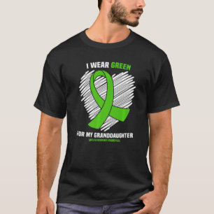Ich trage Grün für meine Enkelin-Bipolare Störung T-Shirt
