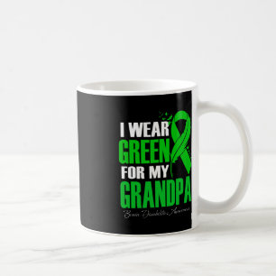 Ich trage Grün für meine Großmutter-Hirnbehinderun Kaffeetasse