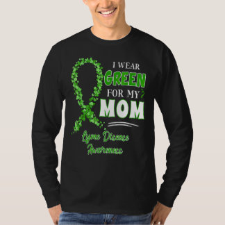 Ich trage Grün für meine Mama, die durch die grüne T-Shirt