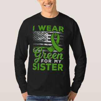 Ich trage Grün für meine Schwester Cerebral Palsy  T-Shirt