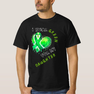 Ich trage Grün für meine Tochter T-Shirt