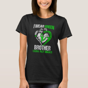 Ich trage Grün für meinen Bruder, der Hirnlähmung, T-Shirt