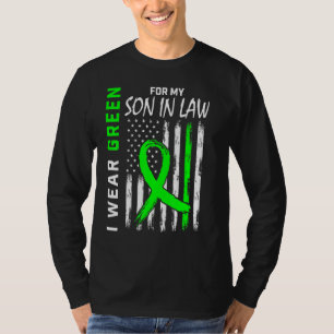 Ich trage Grün für meinen Sohn im Jura Nierenerkra T-Shirt