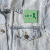 Ich trage Grün für mich (grünes Bewusstseins-Band) Button (Beispiel)