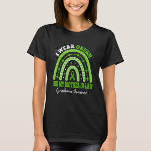 Ich trage Grün für Mutter im Gesetz Lymphomen Bewu T-Shirt