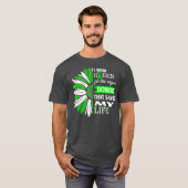 Ich trage Grün für Organspender, die mein Leben Ge T-Shirt (Vorne ganz)