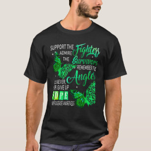Ich trage grüne Unterstützung für die Kämpfer Nier T-Shirt