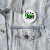 Ich trage grünes Band (Retro) - Schwiegersohn Button (Beispiel)