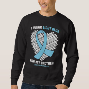 Ich trage helles Blau für meinen Bruder Addisonu20 Sweatshirt