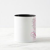 Ich trage Ihre Herzkaffee-Tasse Tasse (Zentrum)