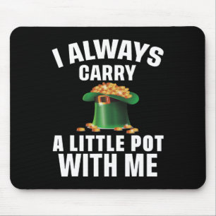 Ich trage immer einen kleinen Schinken mit mir lus Mousepad
