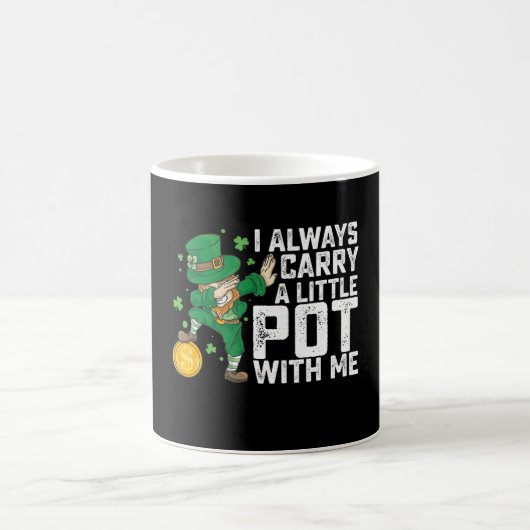 Ich trage immer einen kleinen Schinken mit mir St Kaffeetasse (Mittel)