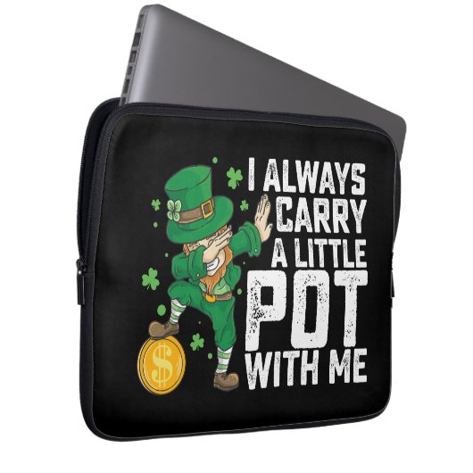 Ich trage immer einen kleinen Schinken mit mir St Laptopschutzhülle (Vorne Rechts)