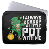 Ich trage immer einen kleinen Schinken mit mir St Laptopschutzhülle (Vorderseite)