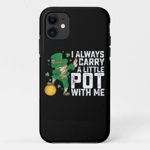 Ich trage immer einen kleinen Topf mit mir St. Pat Case-Mate iPhone Hülle