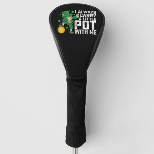 Ich trage immer einen kleinen Topf mit mir St. Pat Golf Headcover