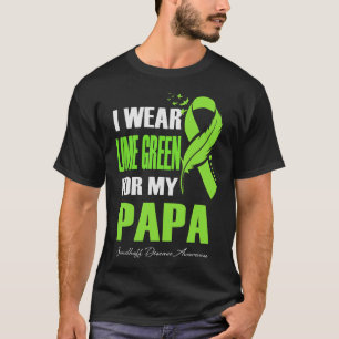 Ich trage Kalkgrün für meine Papa-Sandhoff-Krankhe T-Shirt