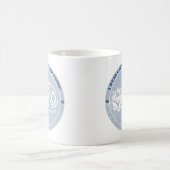 Ich trage Katzenhaare mit Stolz Kaffeetasse (Mittel)