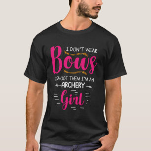 Ich trage keine Bogen, die ich auf ihre Geschenke  T-Shirt