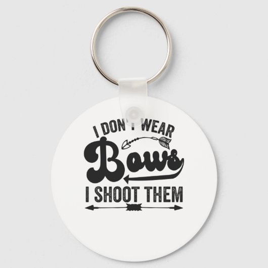 Ich trage keine Bogen, die ich ihnen die sonnige B Schlüsselanhänger (Vorderseite)