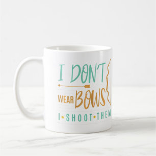 Ich Trage Keine Bögen, Ich Schieße Sie Lustiger Bo Kaffeetasse