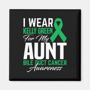 Ich trage Kelly Green für meine Tante-Bile-Duktkre Magnet
