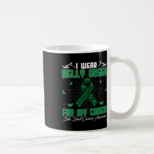 Ich trage Kelly Green für meinen Cousin Bile Duct Kaffeetasse