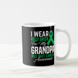 Ich trage Kelly Green für meinen Opa Bile Duct Can Kaffeetasse