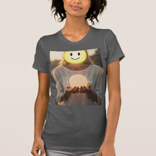Ich trage Liebe Sanfte Präsenz Affirmation T-Shirt