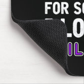 Ich trage Lila - Epilepsie-Bewusstsein Mousepad (Ecke)