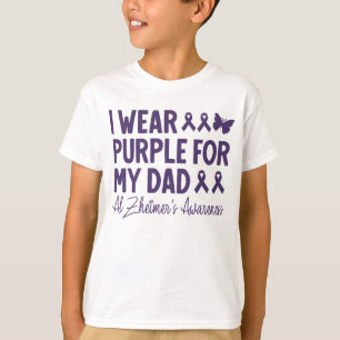 Ich trage Lila für das Bewusstsein meines Vaters A T-Shirt