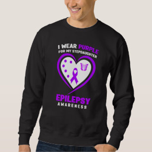 Ich trage lila für das Epilepsiebewusstsein meiner Sweatshirt