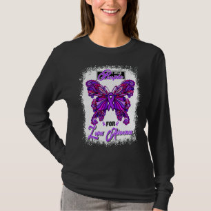 Ich trage Lila für das Lupusbewusstsein, das Schme T-Shirt