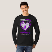 Ich trage Lila für eine besondere Alzheimeru2019 T-Shirt (Vorne ganz)