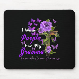 Ich trage Lila für mein akutes Bauchspeicheldrüsen Mousepad