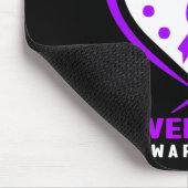 Ich trage Lila für mein Schwesterüberdosierungsbew Mousepad (Ecke)
