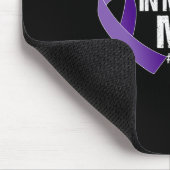 Ich trage Lila für mein Son-Überdosierungsbewussts Mousepad (Ecke)