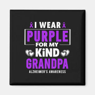 Ich trage Lila für meine Großmutter Heimerheimer's Magnet