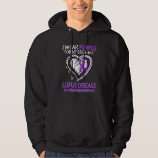 Ich trage Lila für meine Lupuserkrankung Hoodie